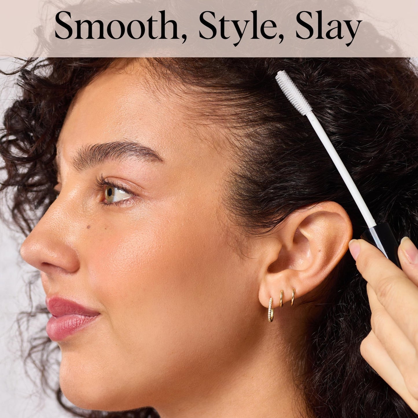 Kitsch Hair Taming Wand - Fly Away Stick For Hair with Biotin, Aloe & Vitamin E | Clear Hair Mascara for Flyaways, Slick Back Style - dailyvitalstore