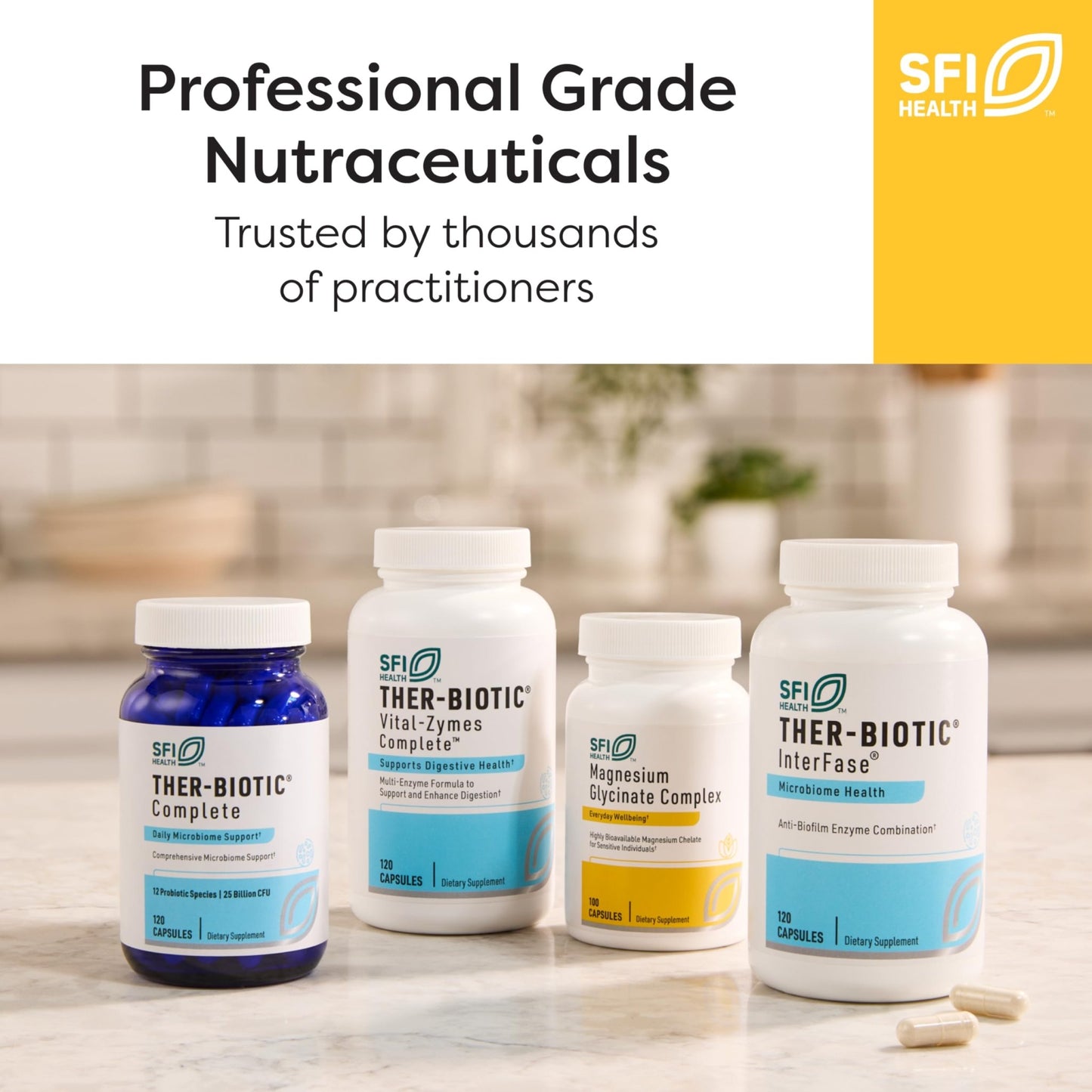 Klaire Labs SFI Health Inflathera - Phytonutrient Blend with Turmeric & Knotweed, Designed to Support Inflammation Response (60 Capsules) - dailyvitalstore