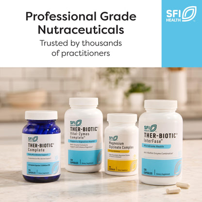 Klaire Labs SFI Health Interfase Plus - Enzyme Combination to Disrupt Biofilm Matrix + EDTA - Gastrointestinal System, Gut Flora - dailyvitalstore