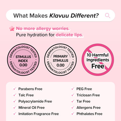 Klavuu Lip Mask Sleeping Pack (0.7oz) – Overnight Deep Hydrating Korean Lip Balm Treatment for Very Dry, Chapped Lips | Lip Lightening & Plumping with Instant Hydration | Gentle Exfoliating (Berry) - dailyvitalstore