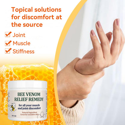 KOKOMAANE Bee Venom Muscle Cream, Maximum Strength Joint & Bone Soothing Ointment, for Shoulder, Back, Neck, Hands, Knuckle, Elbow, Feet, Leg, Knees, Ankle, Arthritis, Meniscus, for Adults, Elder - dailyvitalstore