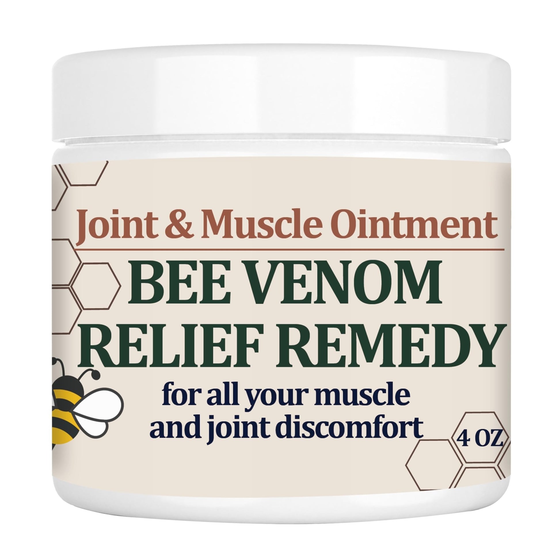 KOKOMAANE Zealand Bee Venom Professional Serum Care Cream, Muscle & Bone Relief - Fast Acting Soothing Effective Relief for Back, Neck, Hand, Foot, Knee, Muscle, Shoulder, Hip - dailyvitalstore