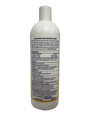 Kool N Fit Pain Relief Product (16oz) - Foot, Lower Back Pain Relief, Knee Pain Relief & More, Quickly Absorbed, Non-Greasy, Non-Staining, All Natural - dailyvitalstore