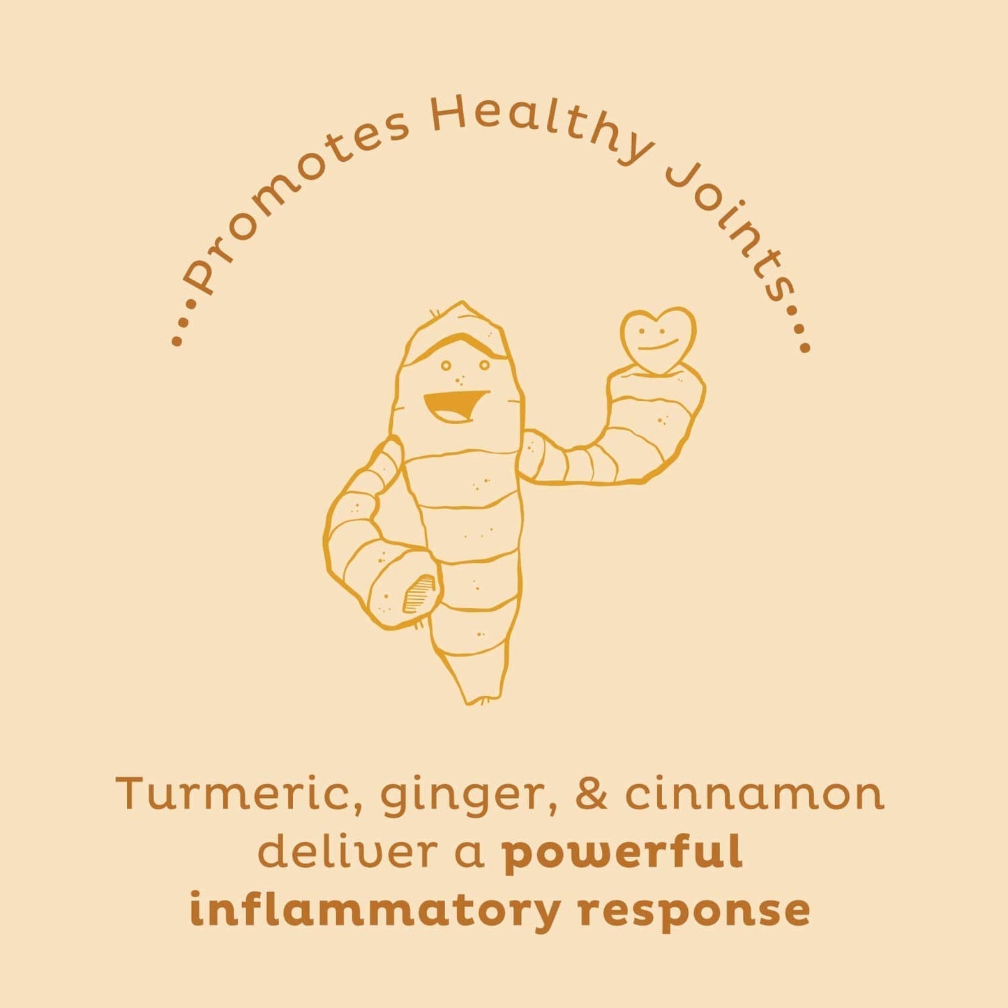 KOS Golden Mylk with Tumeric and Ginger, Organic Superfood Latte Powder, Adaptogen Mushroom Blend - Coffee Creamer, Dessert & Smoothie - Caffeine Free, Vegan, Dairy-Free, Gingerbread Chai, 28 Servings - dailyvitalstore