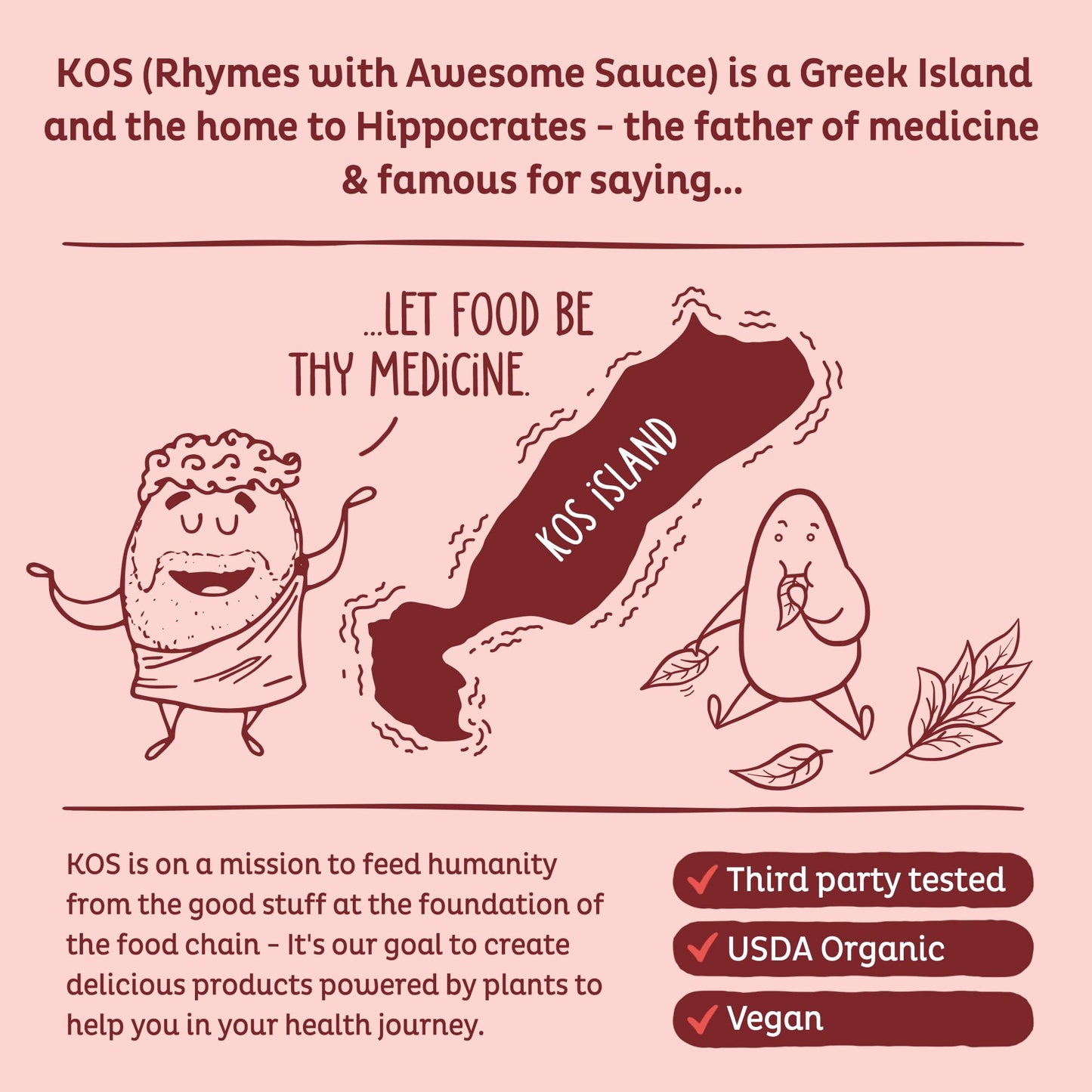 KOS Mushroom Coffee - USDA Certified Organic - Dark Chocolate Mocha Flavor - Mushroom Coffee Latte Powder with Reishi, Cordyceps, Lion's Mane, Chaga & Turkey Tail Mushrooms - dailyvitalstore