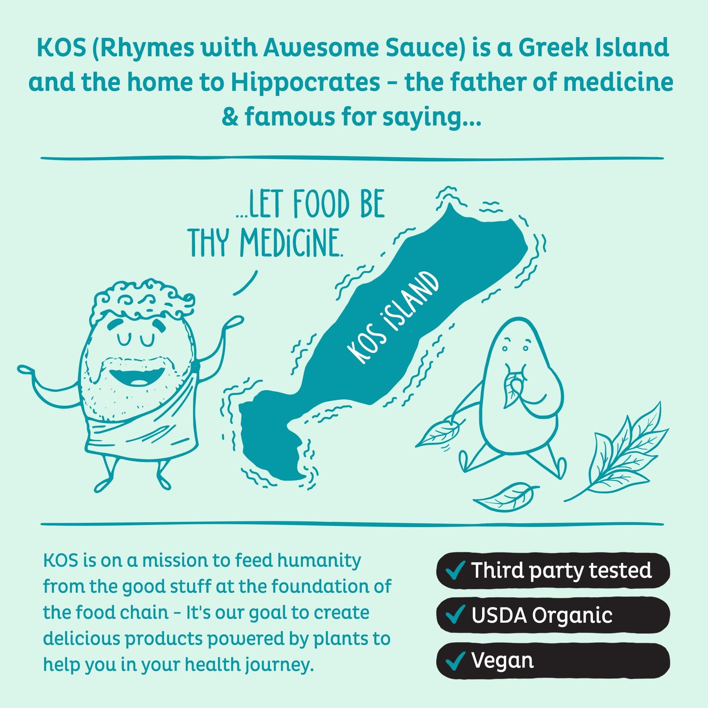 KOS Organic Spirulina Powder - USDA Certified Organic, 109 Servings of Superfood Powder for Smoothies & Juices, Non-Irradiated Blue Green Algae, Plant Based with Antioxidants, Vegan (13.5oz) - dailyvitalstore