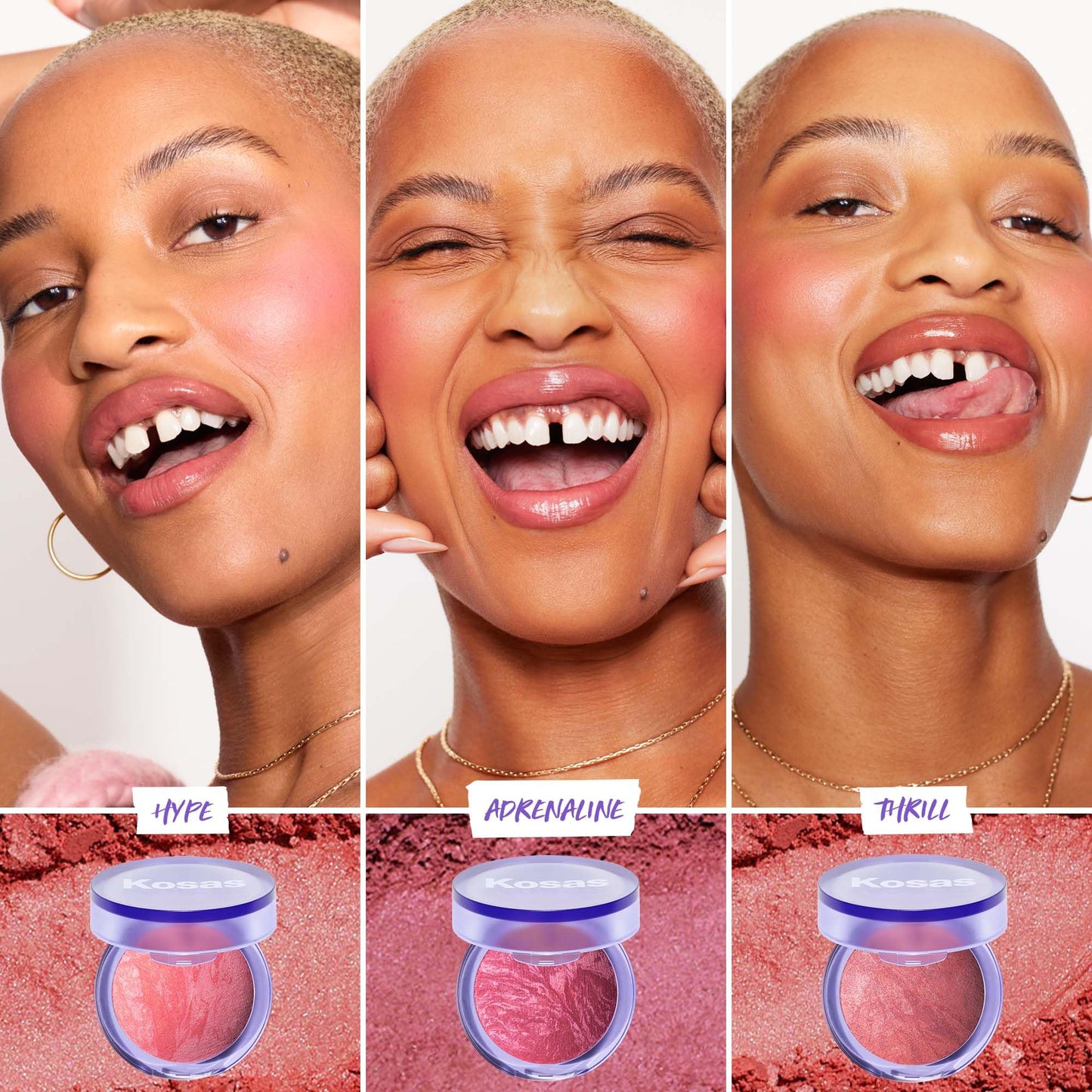 Kosas Blush is Life –Talc-Free Dimensional Blush Baked with Squalane & Hyaluronic Acid – Long Wear, Safe for Sensitive Skin - Hype - dailyvitalstore