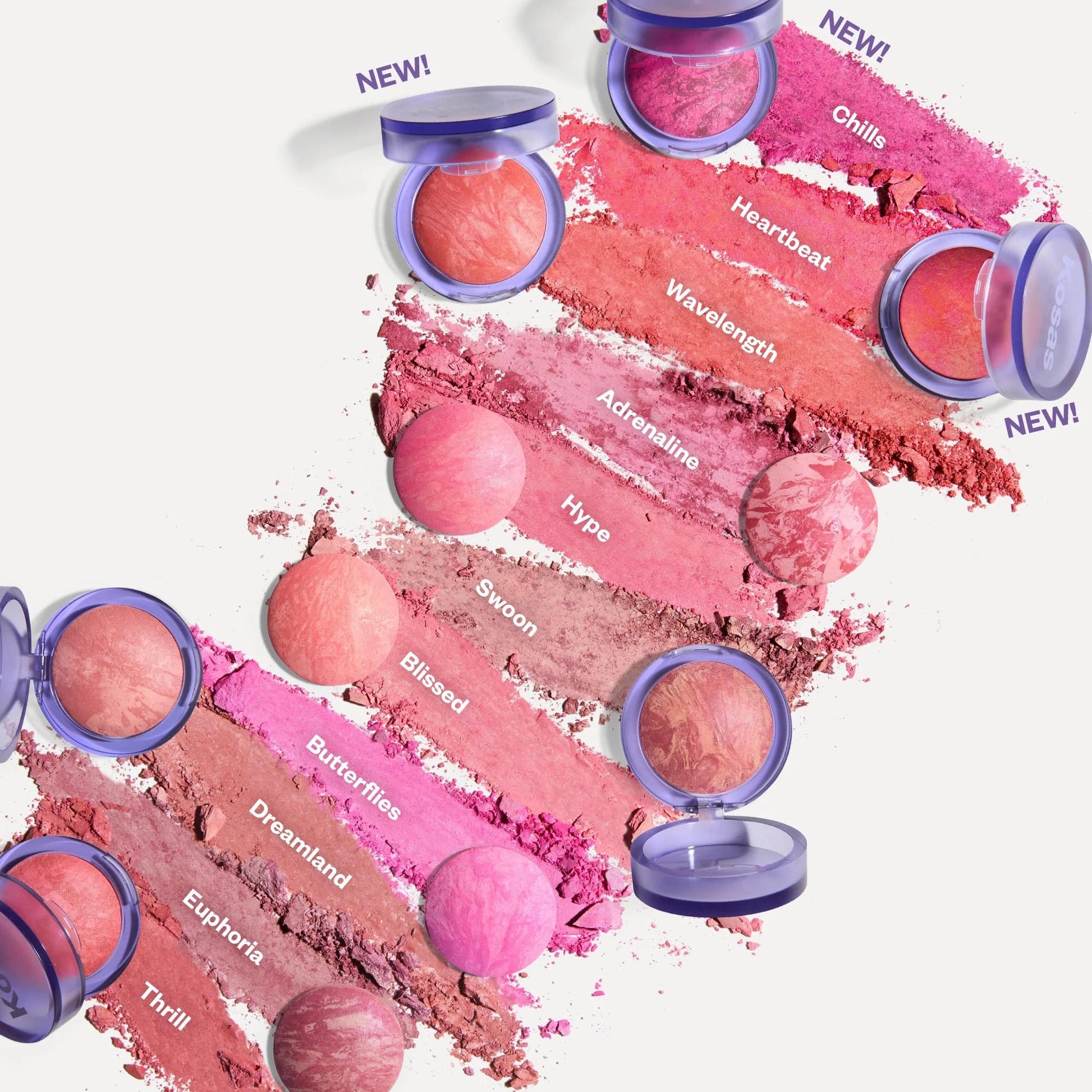 Kosas Blush is Life –Talc-Free Dimensional Blush Baked with Squalane & Hyaluronic Acid – Long Wear, Safe for Sensitive Skin - Hype - dailyvitalstore