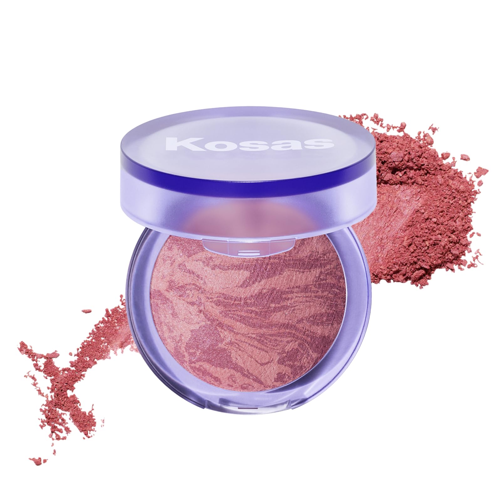 Kosas Blush is Life –Talc-Free Dimensional Blush Baked with Squalane & Hyaluronic Acid – Long Wear, Safe for Sensitive Skin - Swoon - dailyvitalstore