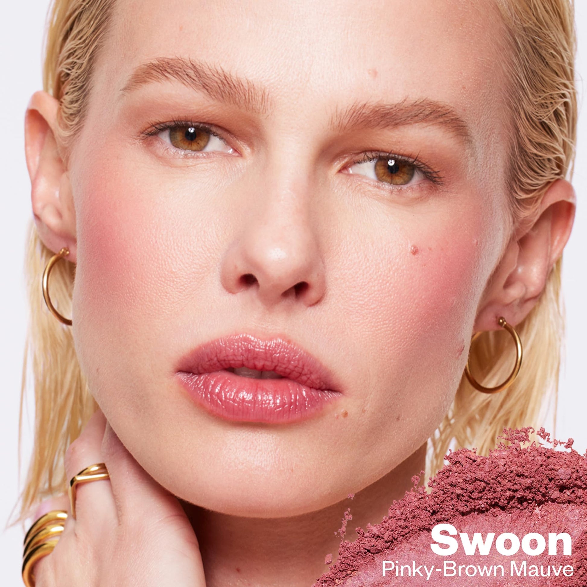 Kosas Blush is Life –Talc-Free Dimensional Blush Baked with Squalane & Hyaluronic Acid – Long Wear, Safe for Sensitive Skin - Swoon - dailyvitalstore