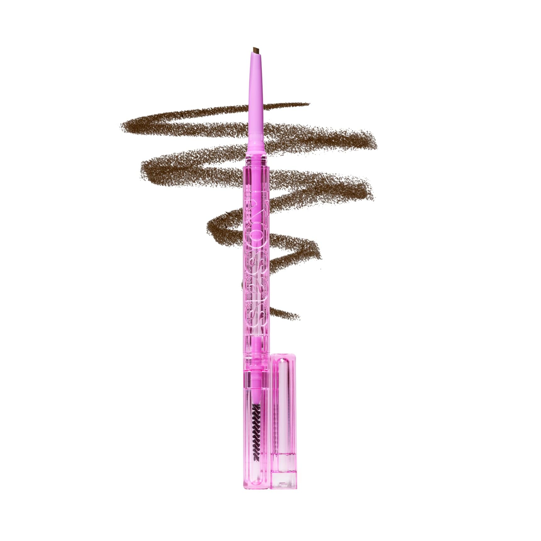 Kosas Brow Pop Eyebrow Pencil – Brow Pencil with Spoolie, Medium Brown - dailyvitalstore