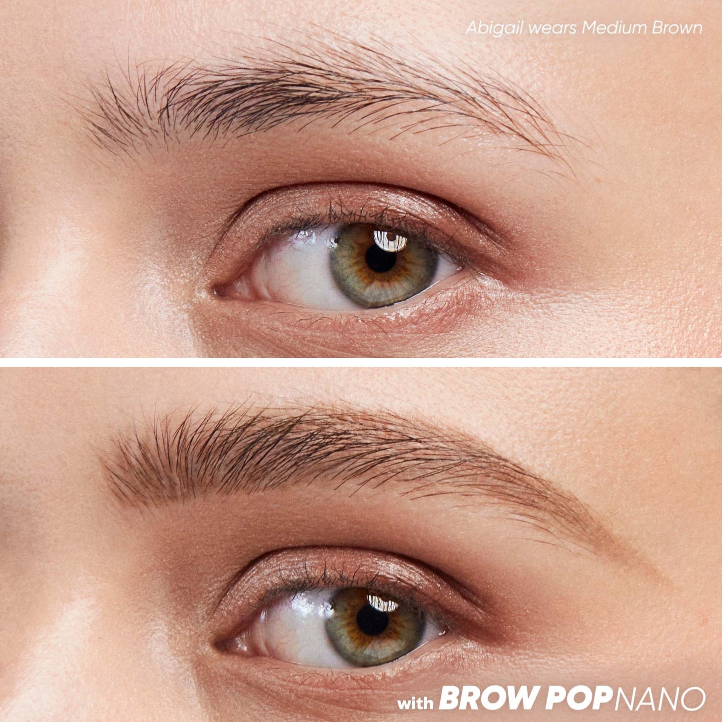 Kosas Brow Pop Nano Eyebrow Pencil – Ultra-Fine 1mm Micro Brow Pencil with Spoolie, Medium Brown - dailyvitalstore
