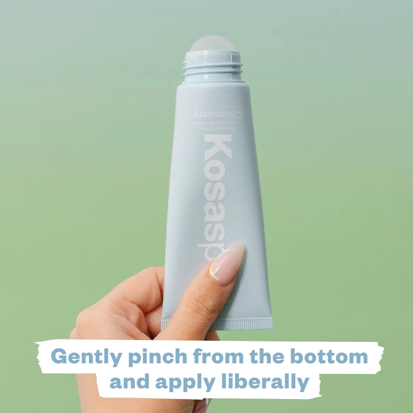 Kosas Chemistry Deodorant - Aluminium and Baking Soda Free + BO-Fighting AHA Serum that Exfoliates, Softens, and Nourishes the Skin, (Beachy Clean) - dailyvitalstore
