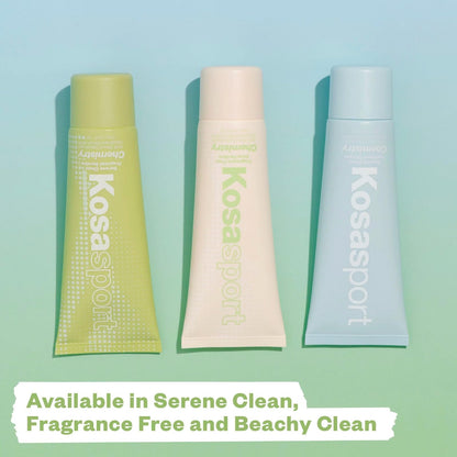 Kosas Chemistry Deodorant - Aluminium and Baking Soda Free + BO-Fighting AHA Serum that Exfoliates, Softens, and Nourishes the Skin, (Beachy Clean) - dailyvitalstore