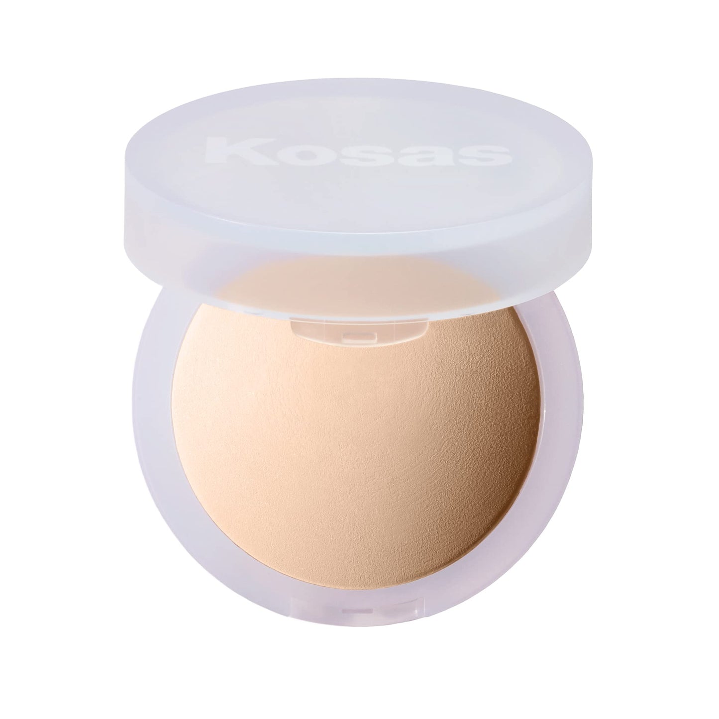Kosas Cloud Set Baked Setting Powder, Face Powder Makeup for Shine Control, Soft Natural Finish, Clean Beauty Formula, Feathery, Sheer Light Medium - dailyvitalstore