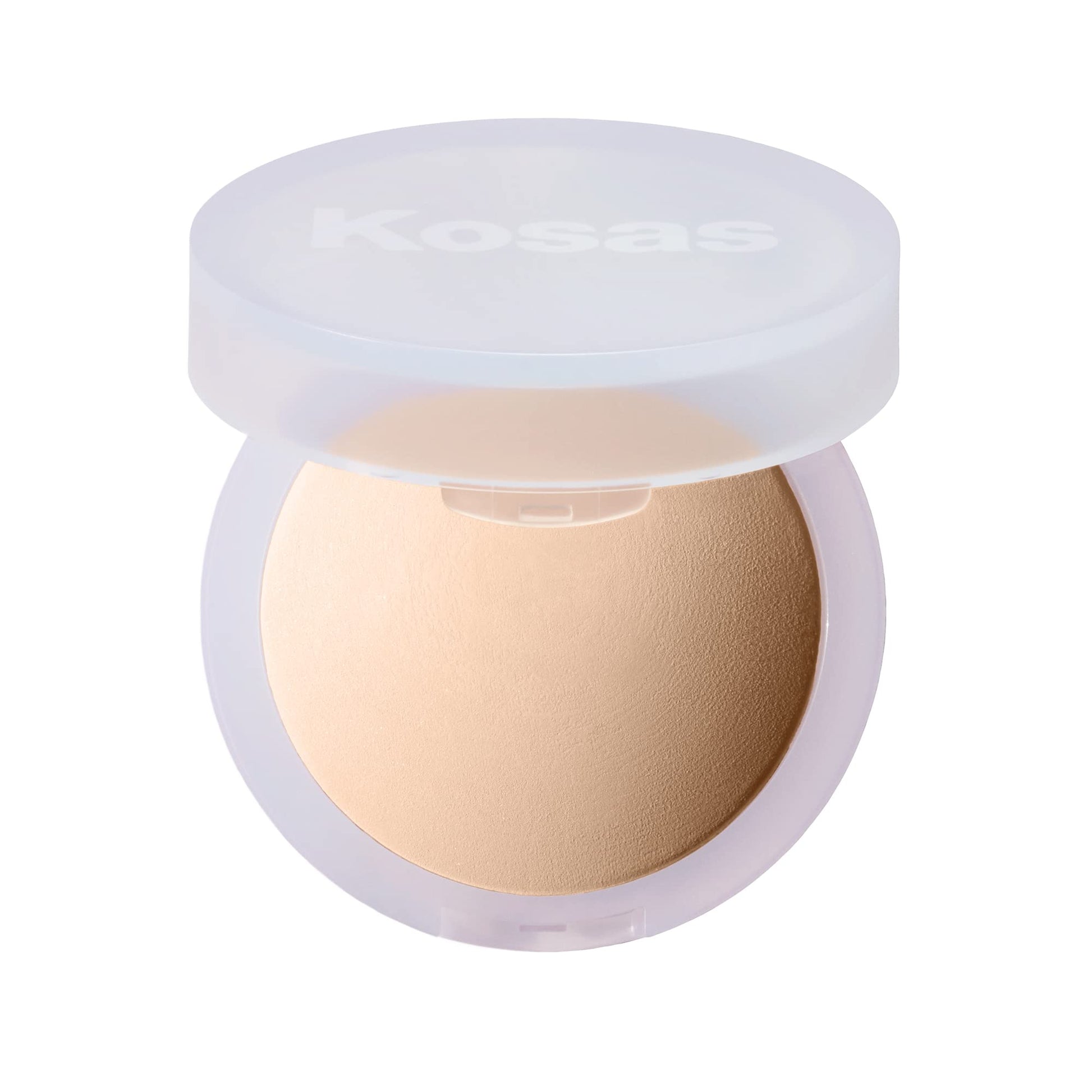 Kosas Cloud Set Baked Setting Powder, Face Powder Makeup for Shine Control, Soft Natural Finish, Clean Beauty Formula, Feathery, Sheer Light Medium - dailyvitalstore