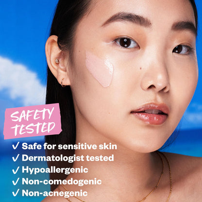 Kosas DreamBeam SPF 40 Mineral Sunscreen for Face + Makeup Prep – Lightweight Hydrating Sun Protection, 40 ml - dailyvitalstore