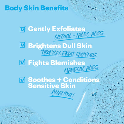 Kosas Kosasport Good Body Skin Body Wash | AHA & Enzyme Exfoliating Wash - dailyvitalstore