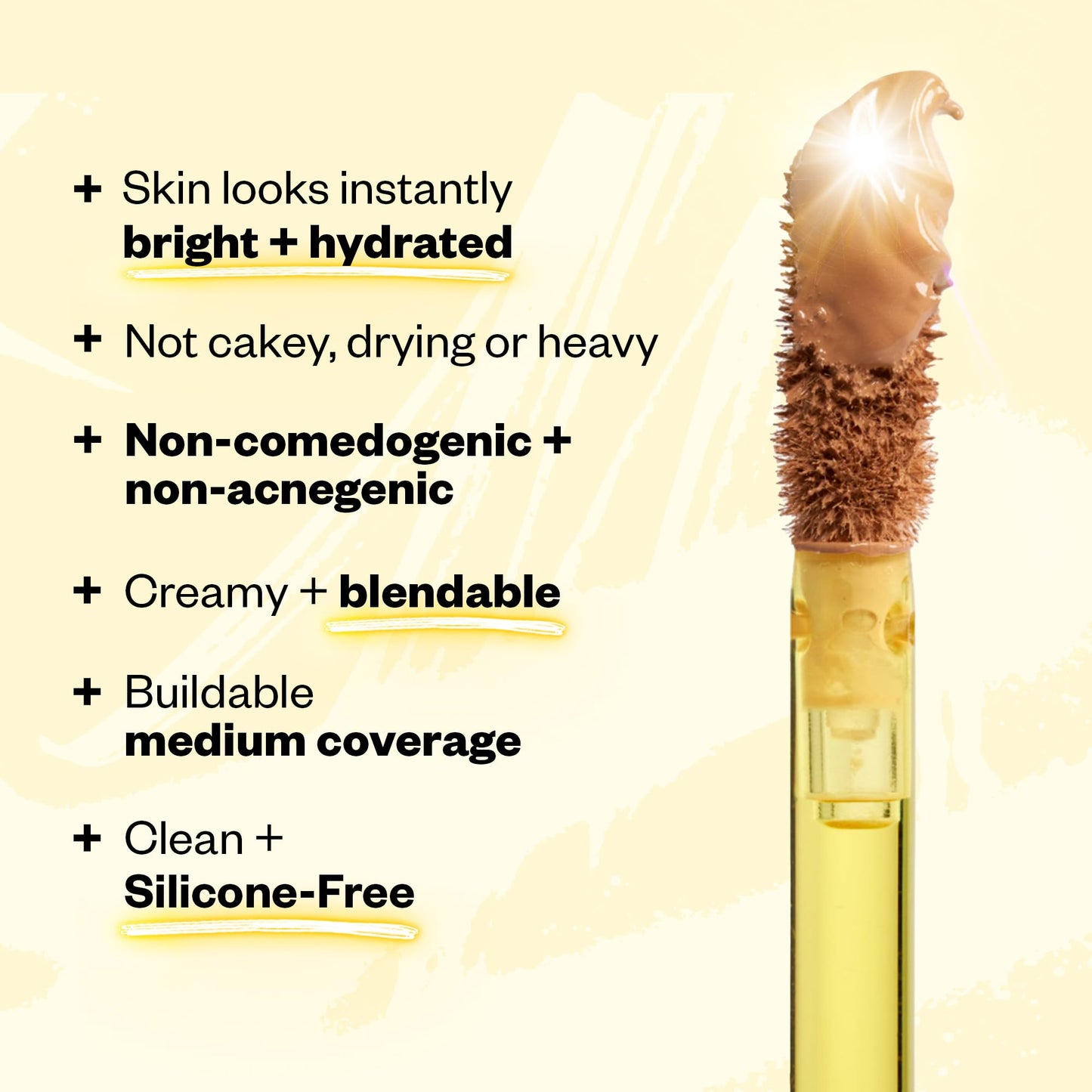 Kosas Mini Revealer Concealer - Medium Coverage Makeup, Conceals Dark Circles Under the Eyes, Dark Spots and Blemishes (Tone 1.5) - dailyvitalstore