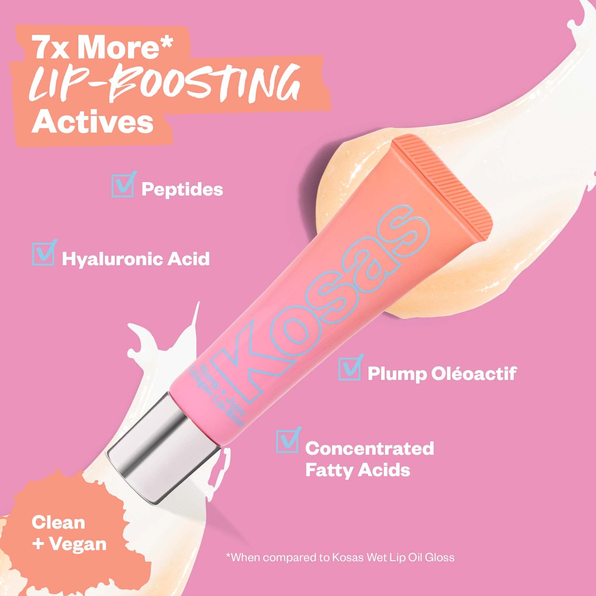 Kosas Plump and Juicy Lip Collagen Booster - dailyvitalstore