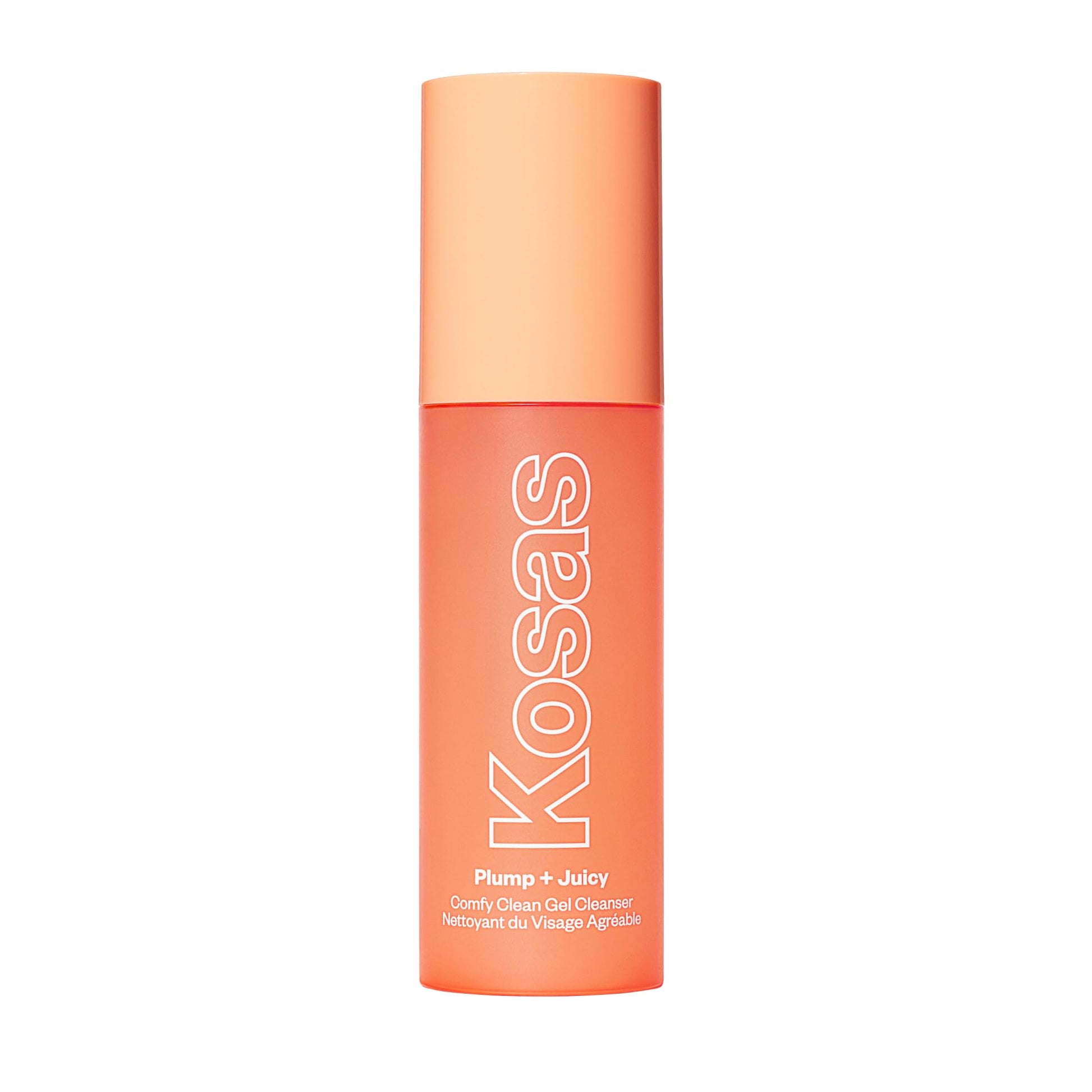 Kosas Plump + Juicy Comfy Clean Gel Cleanser –Hydrating Face Wash for All Skin Types, Deep Clean & Moisturize, Soap & Sulfate Free, with Hyaluronic Acid, Panthenol & Beta Glucan - dailyvitalstore