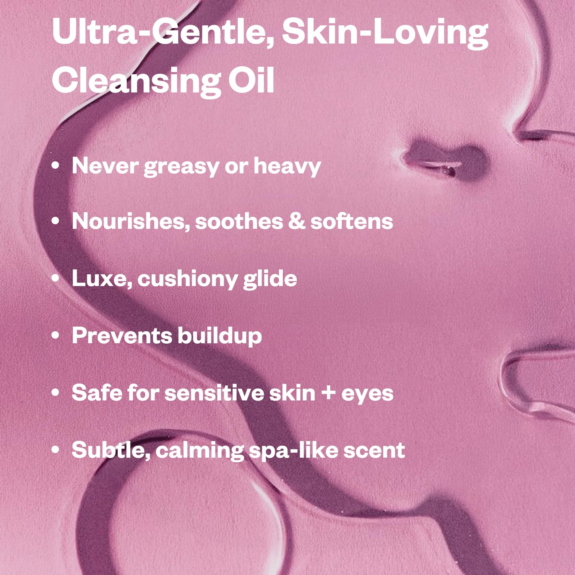 Kosas Plump + Juicy Cushiony Calm Botanical Cleansing Oil – Hydrating Makeup Remover for Sensitive Skin, Non-Greasy Oil Cleanser with Ceramides & Squalane for Soft, Soothed Skin - dailyvitalstore