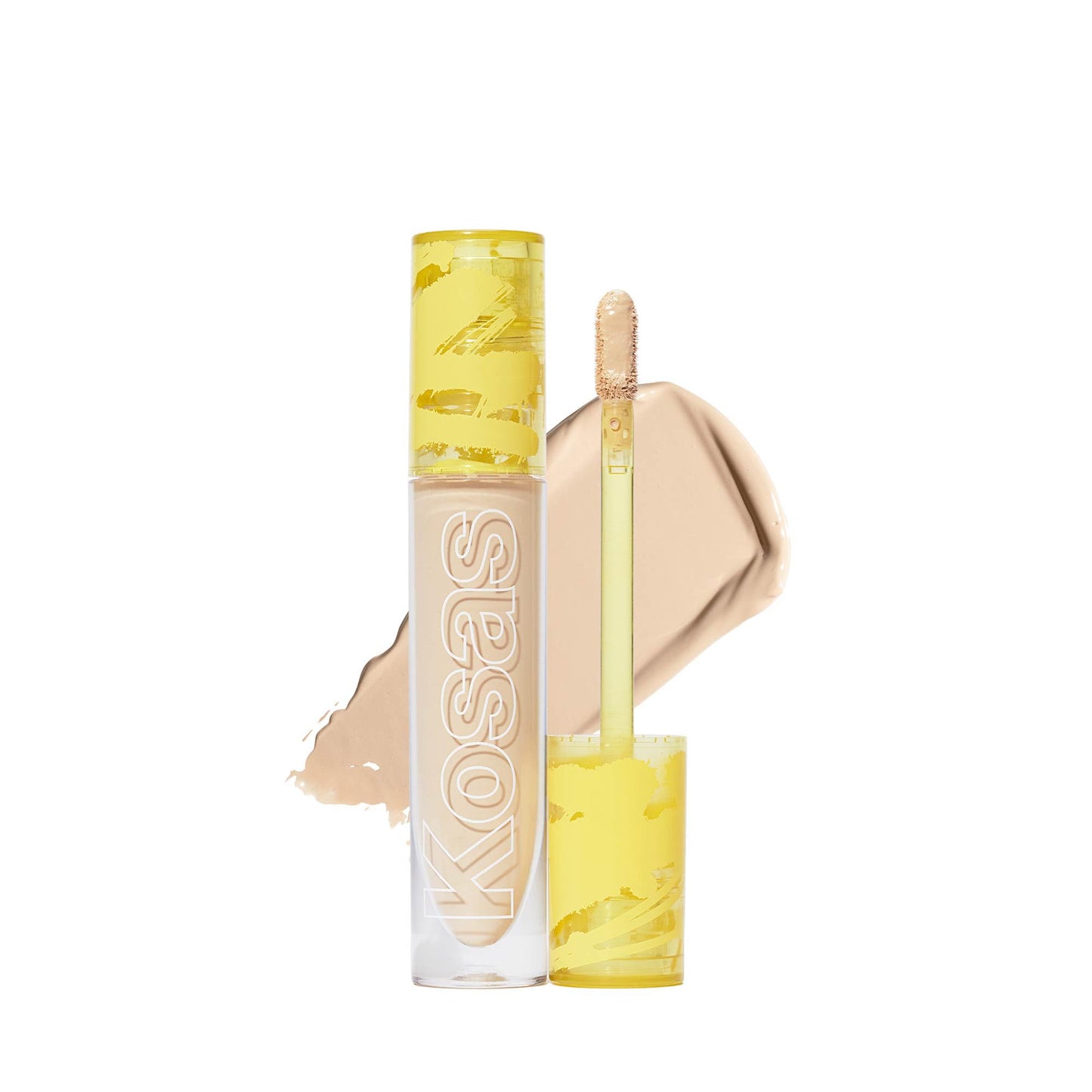 Kosas Revealer Concealer – Medium Coverage Hydrating Under Eye & Face Concealer with Hyaluronic Acid, Tone 04 N - dailyvitalstore