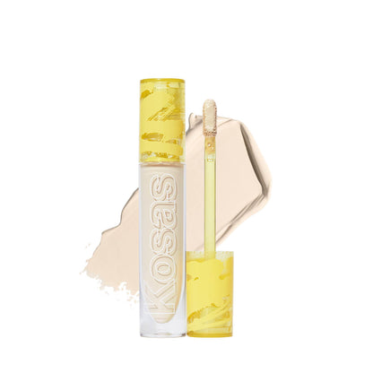 Kosas Revealer Concealer – Medium Coverage Hydrating Under Eye & Face Concealer with Hyaluronic Acid, Tone 0.5 N - dailyvitalstore