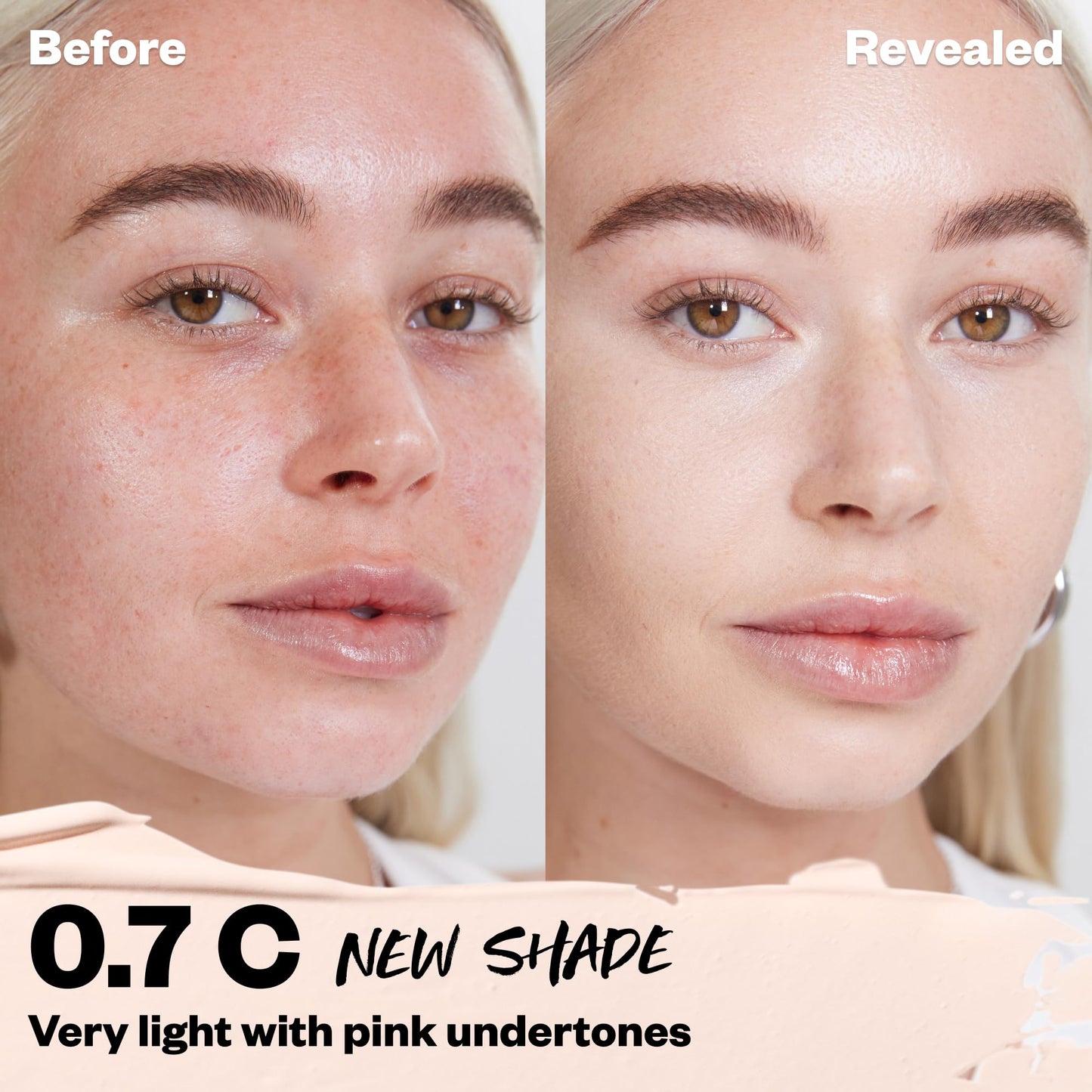 Kosas Revealer Concealer – Medium Coverage Hydrating Under Eye & Face Concealer with Hyaluronic Acid, Tone 0.7 C - dailyvitalstore