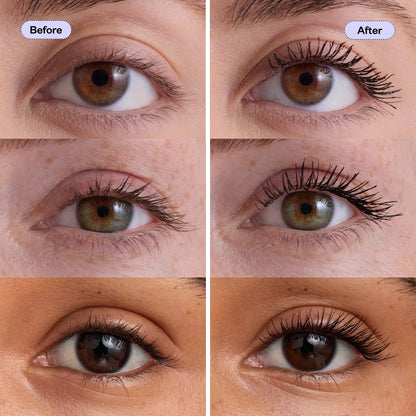 Kosas Soulgazer Lengthening + Lifting Peptide Mascara – Smudge-Proof, Clump-Free Mascara + Lash Serum 2-in-1 for Long, Defined Lashes – Curvilinear Molded Brush, Vegan, Sensitive-Eye Safe - dailyvitalstore