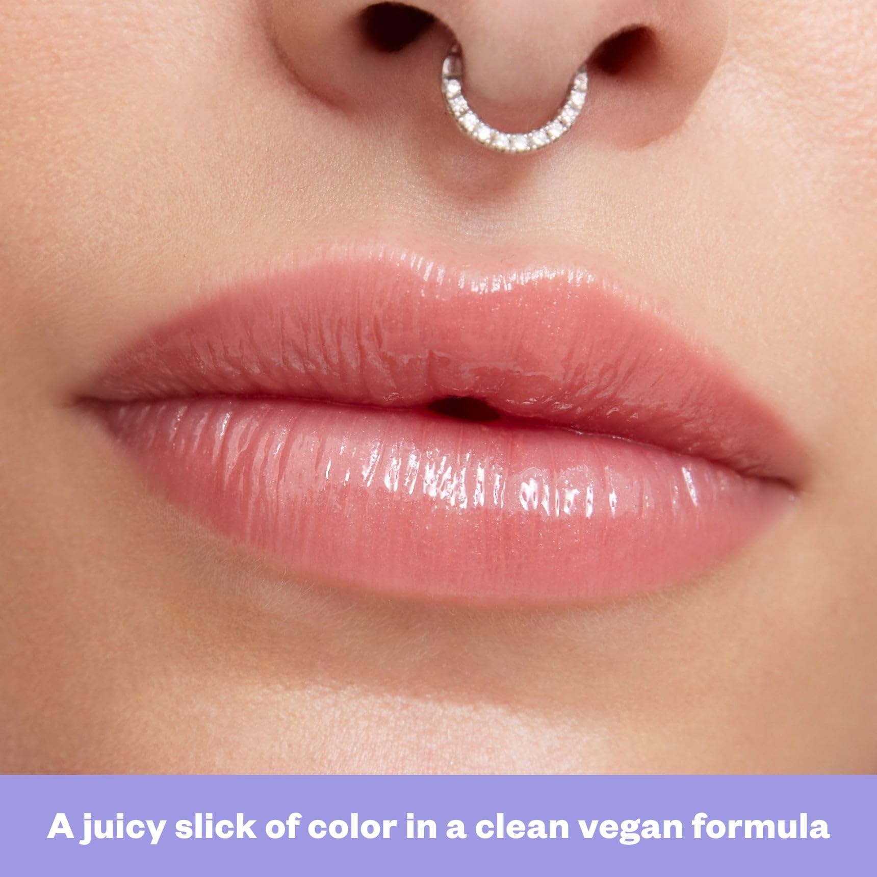 Kosas Wet Lip Oil Gloss - Hydrating Lip Plumping Treatment with Hyaluronic Acid & Peptides, Non-Sticky Finish (Unbuttoned) - dailyvitalstore