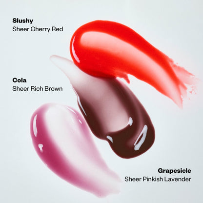 Kosas Wet Lip Oil Gloss – Plumping Peptide Lip Treatment Gloss in Sheer Rich Brown, Hydrating with Hyaluronic Acid, Peptides & Plant Oils, Non-Sticky, Vegan, Clean Beauty Lip Gloss (Cola) 0.15 oz - dailyvitalstore