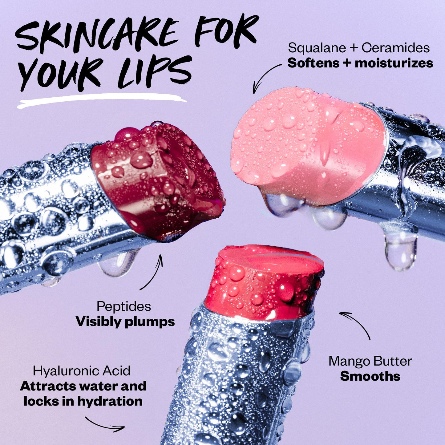 Kosas Wet Stick Moisturizing Shiny Sheer Lipstick with Ceramides, Hyaluronic acid, Peptides and Mango Butter - Soothes, Softens, and Moisturizes Lips – Malibu - dailyvitalstore