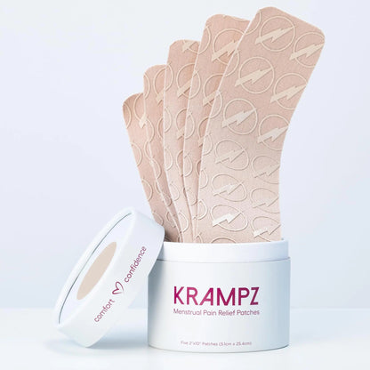 Krampz Menstrual Pain Relief Patches, Period Wellness, and Discomfort Support for Women, Style 118 - dailyvitalstore
