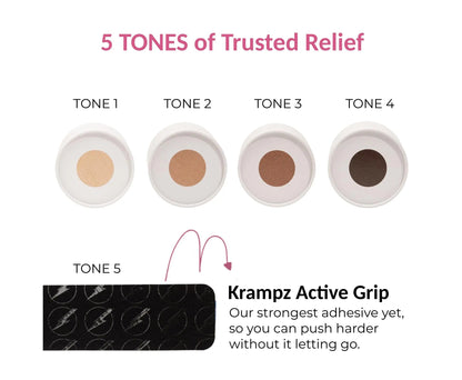 Krampz Menstrual Pain Relief Patches, Period Wellness, and Discomfort Support for Women, Style 118 - dailyvitalstore