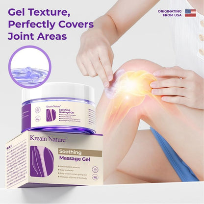 Kreain Nature 2 PCS Joint Gel Purple Soothing Massage Gel Soothes Knees, Lumbar, Neck, Back, Shoulders, Hands, and Feet, 1.76 oz - dailyvitalstore