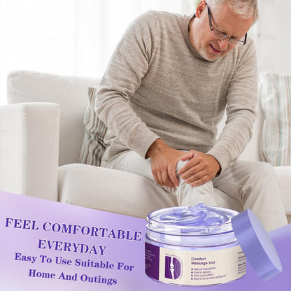Kresin Joint Comfort Gel, Kresin Joint Comfort Purple Gel, for Neck, Back, Knees, Lumbar, and Feet, Absorb Quickly, 1PC, Purple - dailyvitalstore