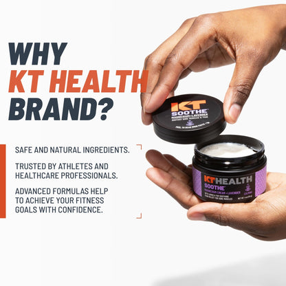 KT Health, Magnesium Cream, Soothe - Soothing Aromatherapy & Calming Pain Relief - dailyvitalstore