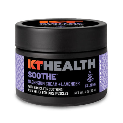 KT Health, Magnesium Cream, Soothe - Soothing Aromatherapy & Calming Pain Relief - dailyvitalstore