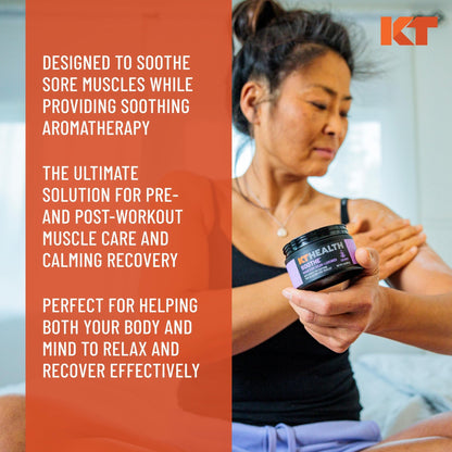 KT Health, Magnesium Cream, Soothe - Soothing Aromatherapy & Calming Pain Relief - dailyvitalstore