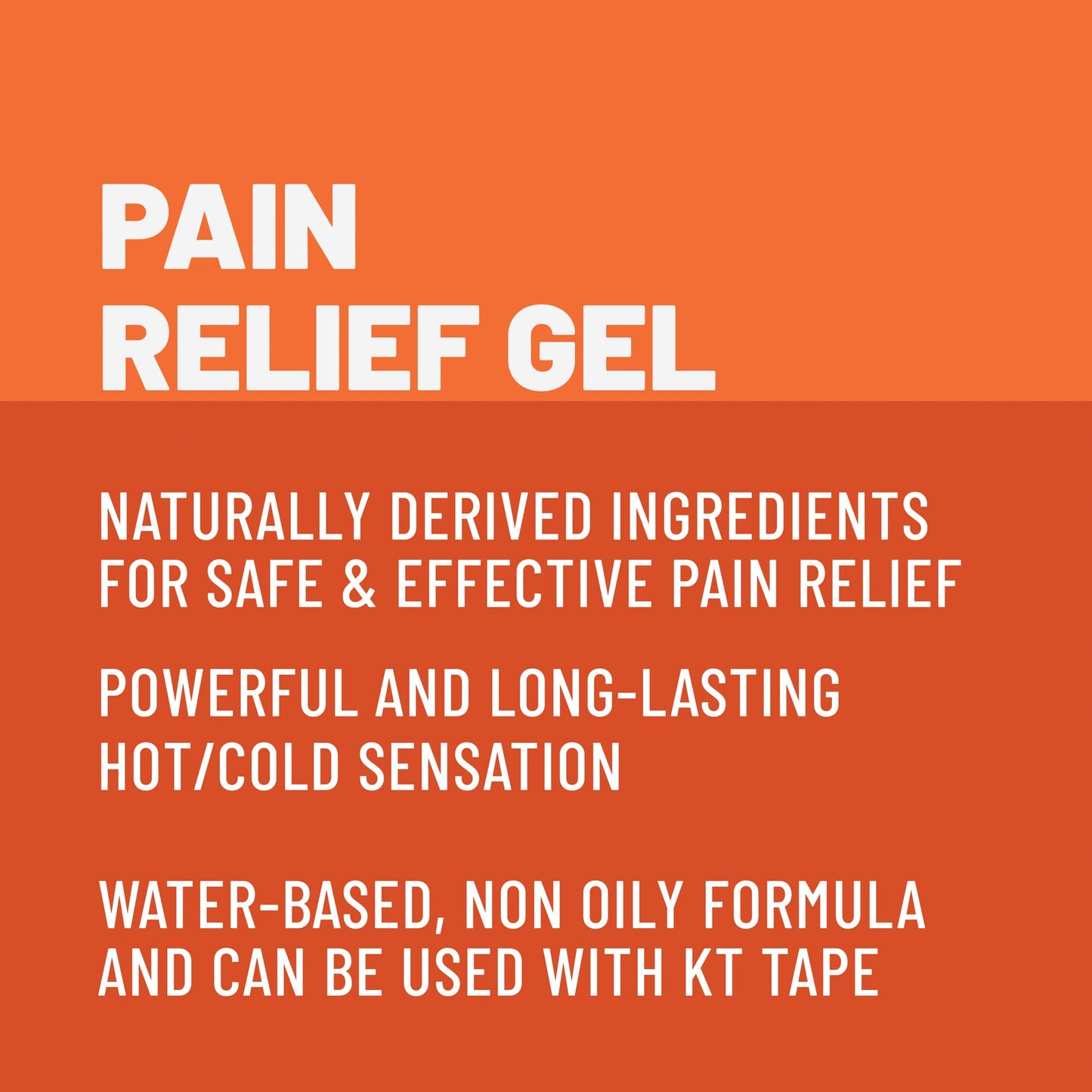 KT Tape Health, Pain Relief Gel, Time-Released Topical Relief from Back Pain, Sciatica and Arthritis, 3.0 oz Roll-On - dailyvitalstore
