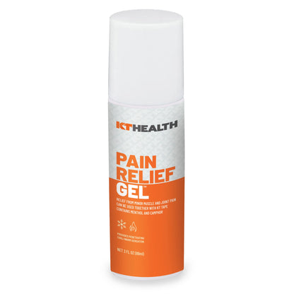 KT Tape Health, Pain Relief Gel, Time-Released Topical Relief from Back Pain, Sciatica and Arthritis, 3.0 oz Roll-On - dailyvitalstore