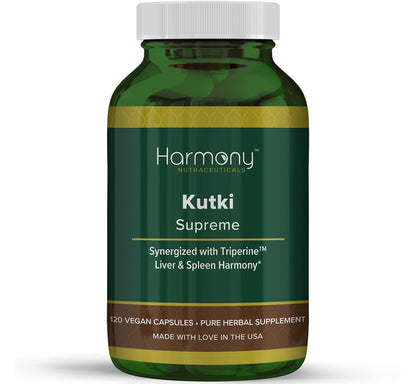 Kutki Supreme - Harmony Nutraceuticals Ayurvedic Medicine for Healthy Skin, Immune and Respiratory Systems - 120 Vegan Organic Capsules - dailyvitalstore