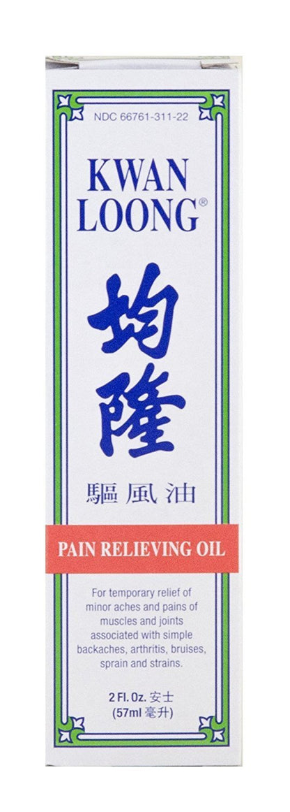 Kwan Loong Pain Relieving Aromatic Oil (2 fl oz) (Pack of 6) - dailyvitalstore