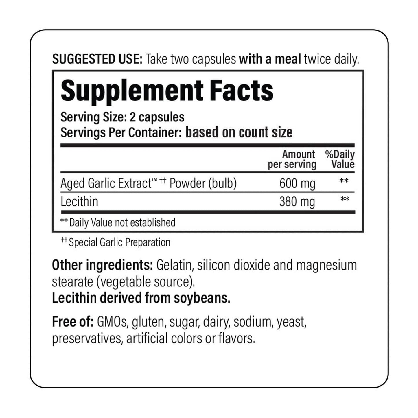 Kyolic Aged Garlic Extract Formula 104, Cholesterol Health*, 300 Capsules - dailyvitalstore