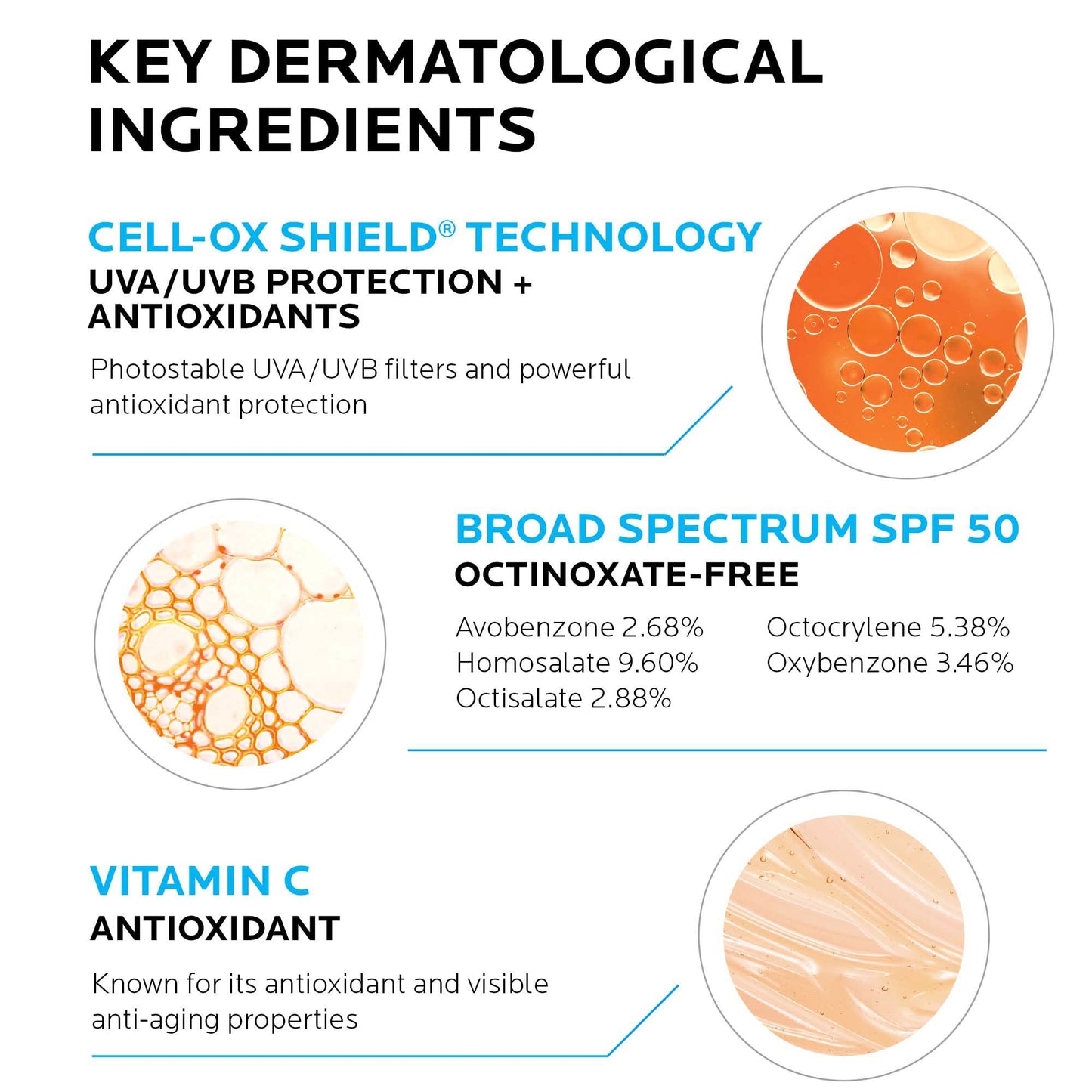 La Roche-Posay Anthelios AOX Daily Antioxidant Serum with SPF, Face Moisturizer with Sunscreen and Vitamin C & E, Oil Free Face Sunscreen for Sensitive Skin - dailyvitalstore