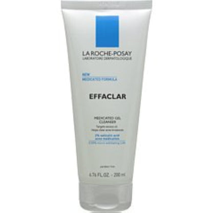 La Roche-Posay Effaclar Medicated Gel Cleanser,2% Salicylic Acid Cleanser + LHA + Glycerin,Foaming Acne Face Wash,Helps Clear & Prevent Acne Breakouts, - dailyvitalstore
