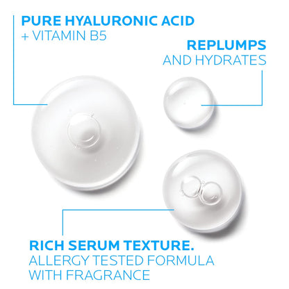 La Roche-Posay Hyalu B5 Pure Hyaluronic Acid Serum for Face, with Vitamin B5, Anti-Aging Serum for Fine Lines and Wrinkles, - dailyvitalstore