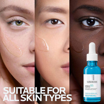 La Roche-Posay Hyalu B5 Suractivated Hyaluronic Acid Serum for Face, Vitamin B5 + Hyaluronic Acid + Glycerin, Hydrating Serum Visibly Plumps Skin, - dailyvitalstore