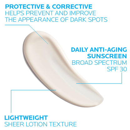 La Roche-Posay Mela B3 UV Daily Sunscreen, Face Moisturizer With SPF 30 + Anti-Aging Melasyl + 5% Niacinamide, Helps Correct & Protect From Sun Damage, - dailyvitalstore
